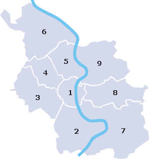 Stadtgliederung der Stadt Köln